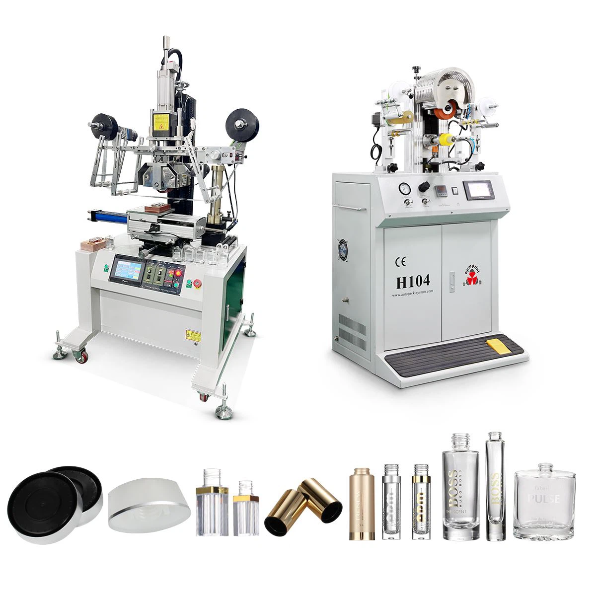 Machine d'estampage à chaud semi-automatique