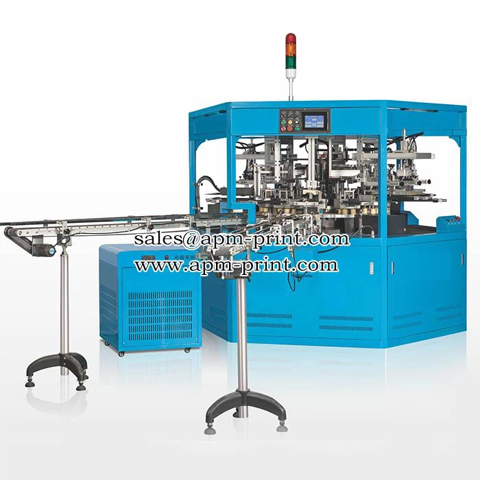 Machines d'impression automatiques de bouteilles en plastique
